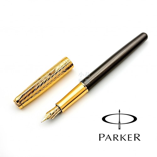 派克 Parker 新款Sonnet 卓爾 先鋒系列 18K 金蓋鋼筆