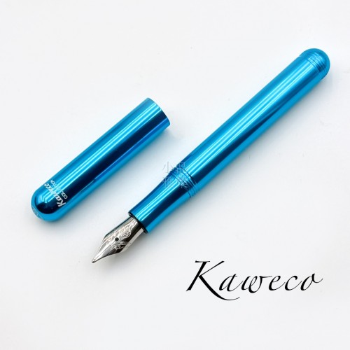 德國 Kaweco Liliput Blue 鋁桿 迷你手帳型 鋼筆（亮藍）