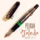 德國 Pelikan 百利金 m900 Toledo 純銀 大金雕 18K金 鋼筆