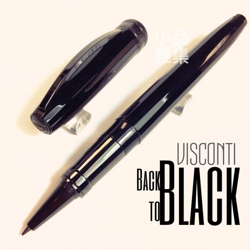 義大利 Visconti Back to Black 鋼珠筆