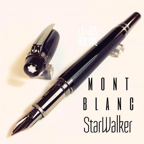 德國 MONTBLANC 萬寶龍 STARWALKER 漂浮系列 EXTREME 頂極網紋 14K金 鋼筆