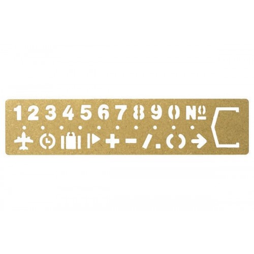 日本 MIDORI 數字描字規