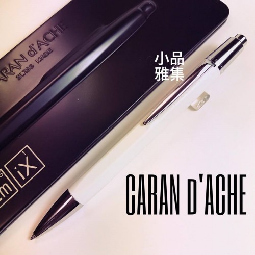 瑞士 卡達 Caran d'Ache Alchemix 艾可米斯 白色款 原子筆