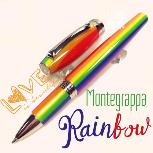 義大利 Montegrappa 萬特佳 Rainbow 彩虹系列 鋼珠筆