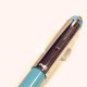 美國 Wahl-Eversharp SKYLINER 50's系列 跑車鋼筆（BAHAMAS BLUE 巴哈馬藍）