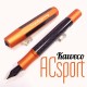  德國 Kaweco AC sport 碳纖維鋼筆（橘色） 可加購短鋼皮套