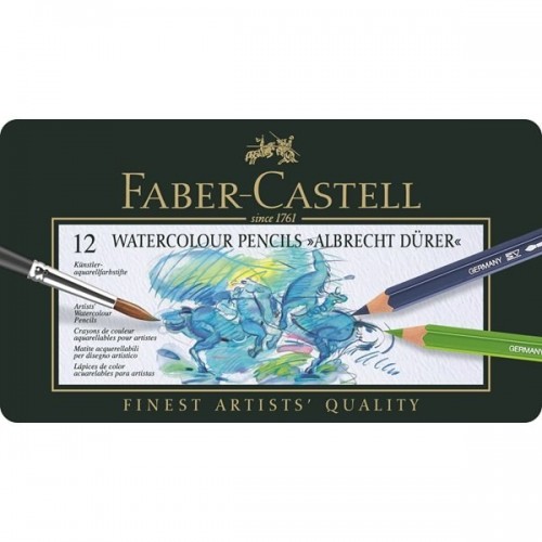 德國 Faber-Castell 輝柏 12色 藝術家級水彩色鉛筆