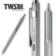 臺灣 TWSBI 三文堂自動鉛筆 / Precision / 固定式筆頭 霧銀色  PM036 （0.5mm）