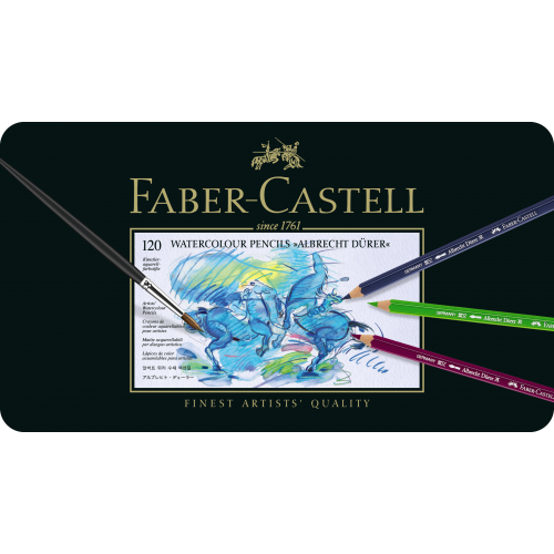 德國 Faber-Castell 輝柏 120色 藝術家級水彩色鉛筆(117511)