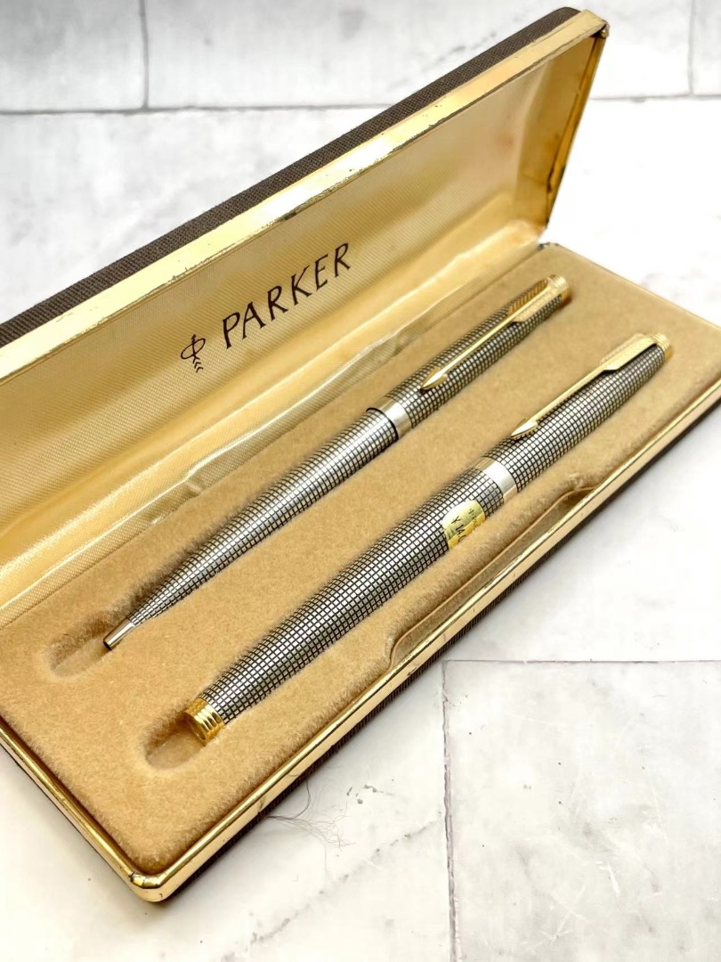 Parker 75 万年筆 14金 Insignia 米製-