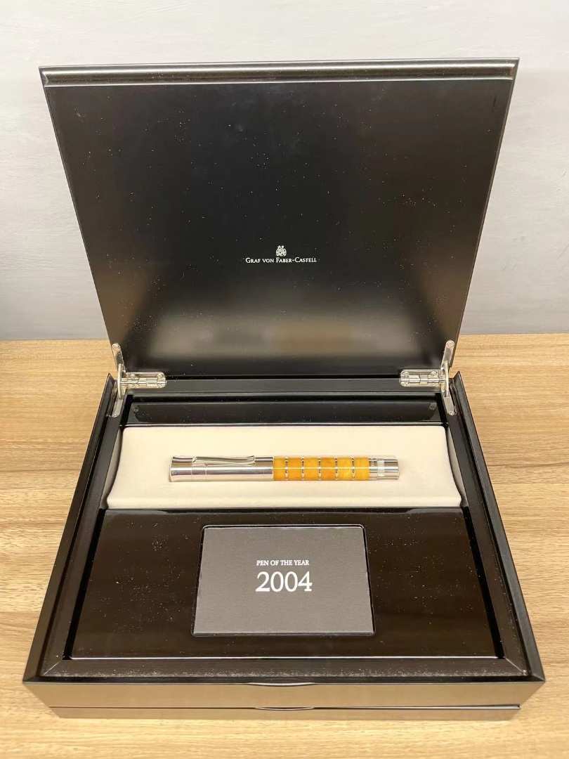 庫存新品=德國GRAF VON FABER-CASTELL PEN OF THE YEAR 2004 年度限量