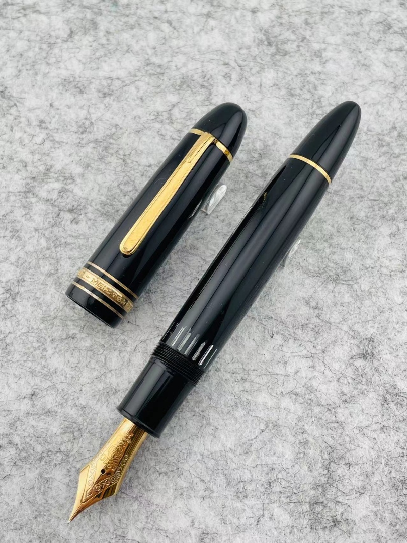 ☆典藏老筆☆MONTBLANC 萬寶龍149 14C 硬橡膠筆舌F尖#MB8148