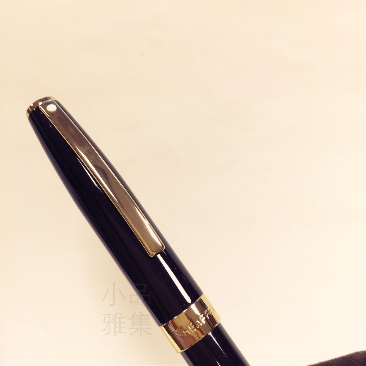 西華sheaffer Sagaris 戰斧黑桿金夾鋼筆