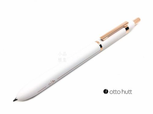 德國 OTTO HUTT 奧托赫特 Design03 rosewhite 霧白玫瑰金原子筆