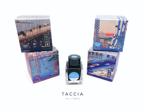 日本 TACCIA 浮世繪系列 歌川広重 40ml 鋼筆墨水