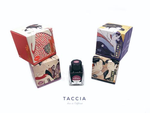 日本 TACCIA 浮世繪系列 喜多川歌麿 40ml 鋼筆墨水