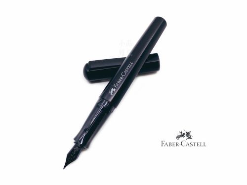 德國 Faber-Castell 輝柏 鋁合金 HEXO系列 鋼筆（黑色）