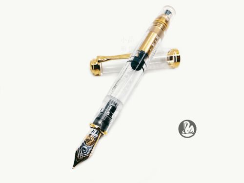 德國 Pelikan 百利金 18K金 M800 Demonstrator Traditional Chinese 限量 透明示範鋼筆（中文版）