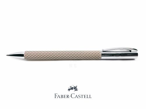 德國 Faber-Castell 輝柏 Ambition 成吉思汗 印度繩紋 繩紋飾 原子筆（象牙白）