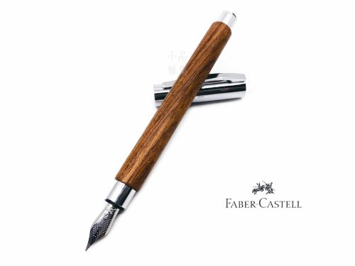 德國 Faber-Castell 輝柏 Ambition 成吉思汗 胡桃木 鋼筆(148582)