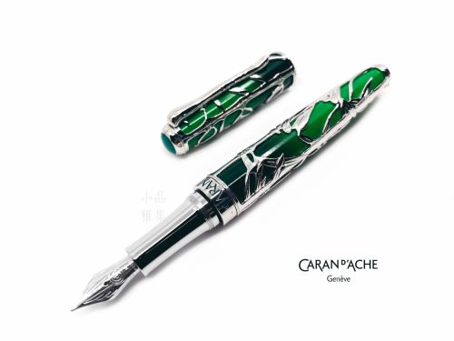 瑞士 卡達 Caran d'Ache Artiste Collection 限量88支 玉竹 18K金 純銀鋼筆