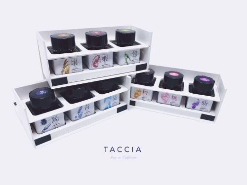 日本 TACCIA 鋼筆墨水 20ml三瓶一組 組合包裝