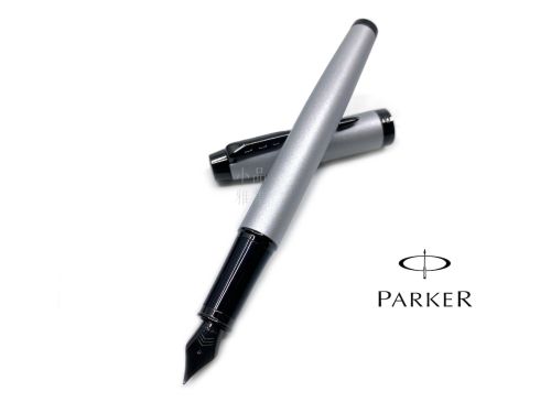 派克 Parker 新IM經典系列 鋼筆（磨砂銀黑夾）