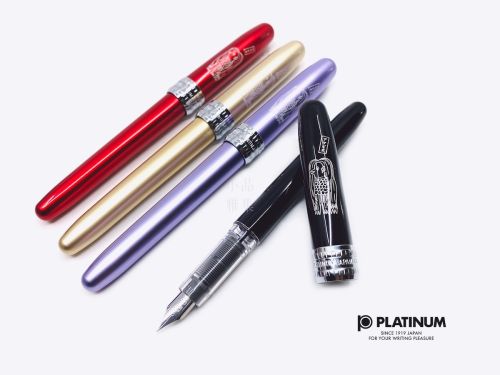 日本 Platinum 白金 Plaisir 日本傳說 AMABIE アマビエ 阿瑪比埃 特別款 鋼筆