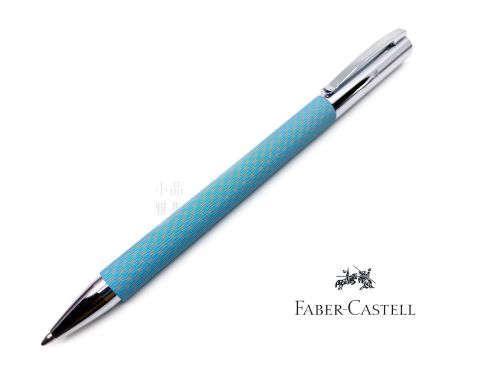 德國 Faber-Castell 輝柏 Ambition 成吉思汗 印度繩紋 繩紋飾 原子筆（天藍）