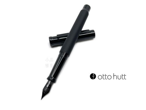 德國 OTTO HUTT 奧托赫特 精工藝 | Design04 All Black Matt 18K金 鋼筆