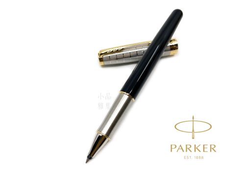 派克 Parker 新款Sonnet 卓爾致臻系列 鋼珠筆（黛黑）