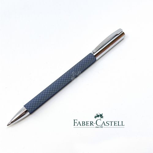 德國 Faber-Castell 輝柏 Ambition 成吉思汗 印度繩紋 繩紋飾 原子筆（深水藍）