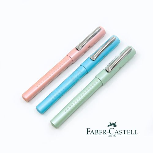 德國 Faber-Castell 輝柏 好點子珍珠色系馬卡龍 鋼筆