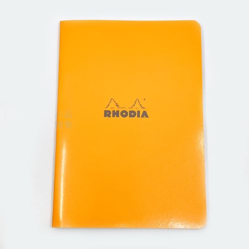 法國 RHODIA 橘色  14.8x21cm 橫線筆記本（119188）