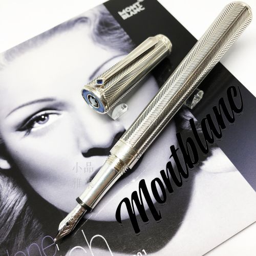 {未拆封} 德國 Montblanc 萬寶龍 Marlene Dietrich 瑪琳黛德麗系列 1901紀念 限量1901支 純銀18K 鋼筆