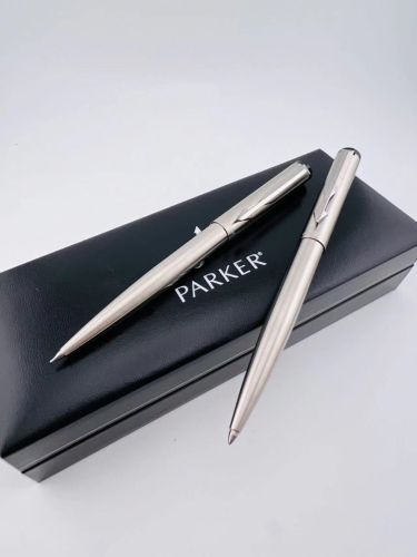 =全新品= 派克 PARKER VECTOR 威雅不鏽鋼桿 原子筆 /自動鉛筆