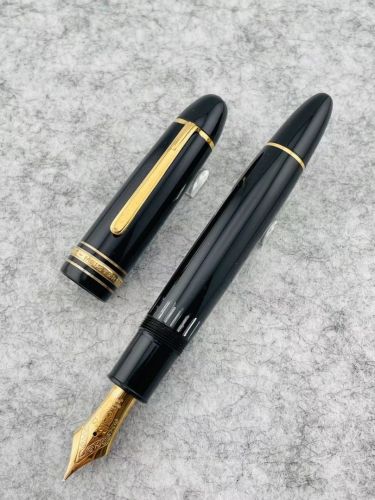 ☆典藏老筆☆MONTBLANC 萬寶龍 149 14C 硬橡膠筆舌  F尖 #MB8148