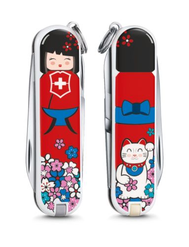 瑞士 VICTORINOX 7功能 2016 年 Classic 小型袋裝瑞士刀 限量版（木芥子）