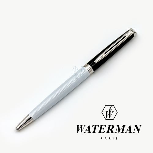 法國 Waterman 雋雅系列 原子筆（黑白配）