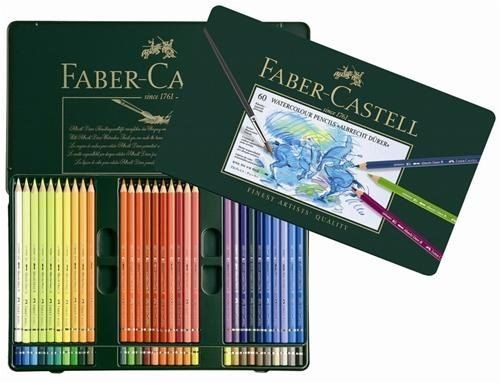 德國 Faber-Castell 輝柏 60色 藝術家級水彩色鉛筆(117560)