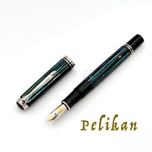  德國 Pelikan 百利金 M800 螺鈿 18C金 鋼筆 『Moonlight 月光』全球限量200支 