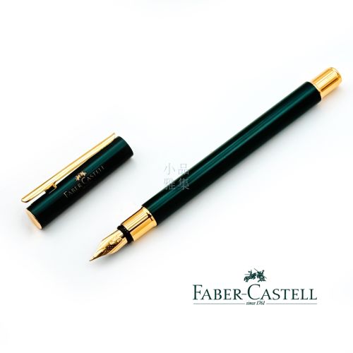 德國 Faber-Castell 輝柏  NEO Slim 鋼筆 叢林綠（141431）