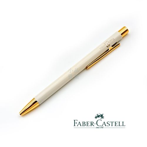 德國 Faber-Castell 輝柏 NEO Slim 原子筆  珍珠白（141445）