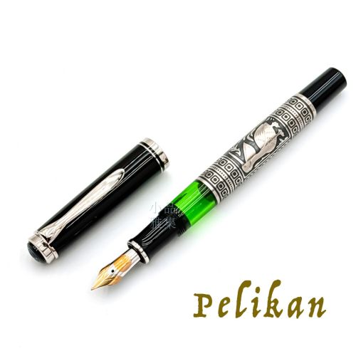 德國 Pelikan 百利金 小銀雕 TOLEDO 18C 鋼筆