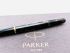 =中古美品= 派克 Parker Sonnet 商籟  珐瑯烤漆 鋼筆 (黑雲紋烤漆）#YY1759D