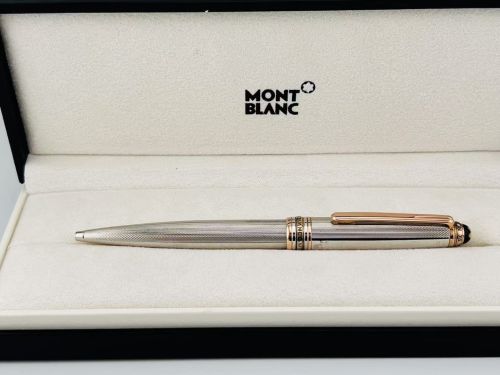 萬寶龍 MONTBLANC 1924 限量款 純銀珍珠母貝 原子筆  (#GH-1240K 7成新）