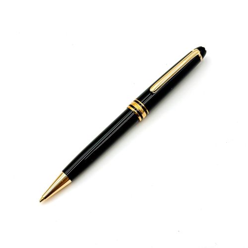 德國 MONTBLANC 萬寶龍 經典系列 小班 165 自動鉛筆 金夾 (0.5)