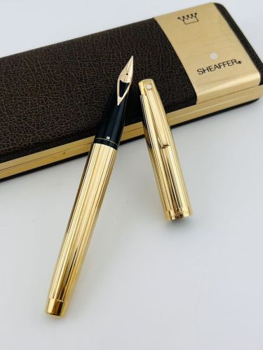 ⭐9成新⭐ 西華 SHEAFFER 鍍金桿 14K金尖 IMPERIAL797 美國製（微笑尖）#GH-11660K