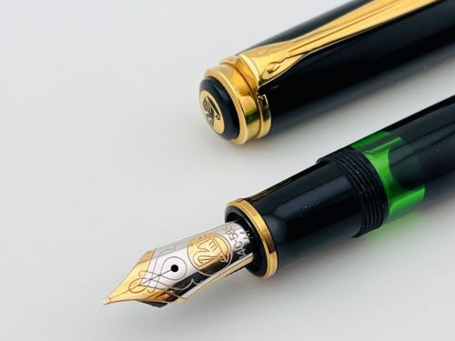 ☆庫存老筆☆西德 Pelikan 百利金 M800 14K 鋼筆 #無語尖#雙貼片#絕版品#庫新