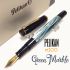 德國 Pelikan 百利金 M200 綠色花紋 鋼筆